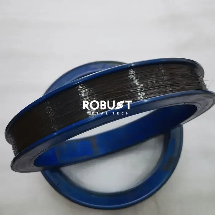 black tungsten wire