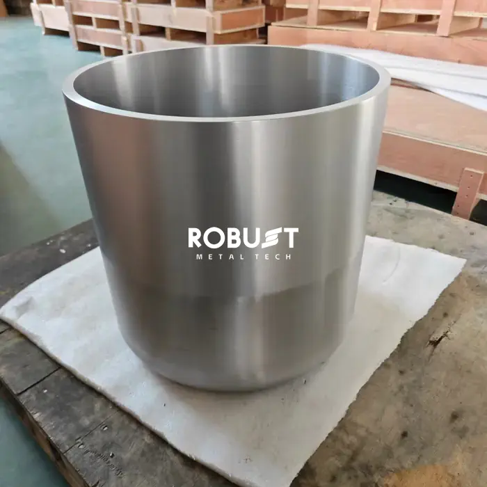 Tungsten Crucibles for High-Temperature Industrial Processing and Crystal Growth
